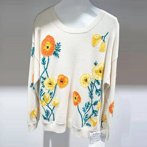 Bunter Designer-Pullover