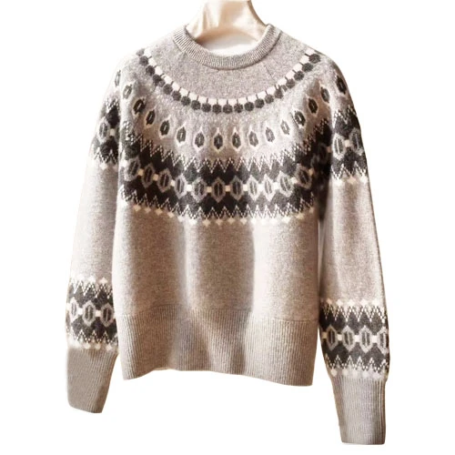 Designer-Fair-Isle-Pullover