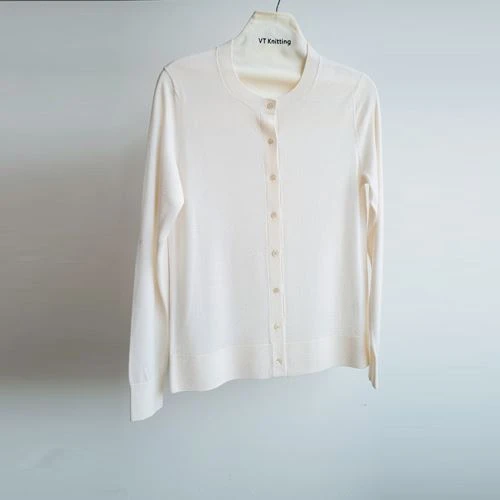Feinstrick-Cardigan aus Baumwolle
