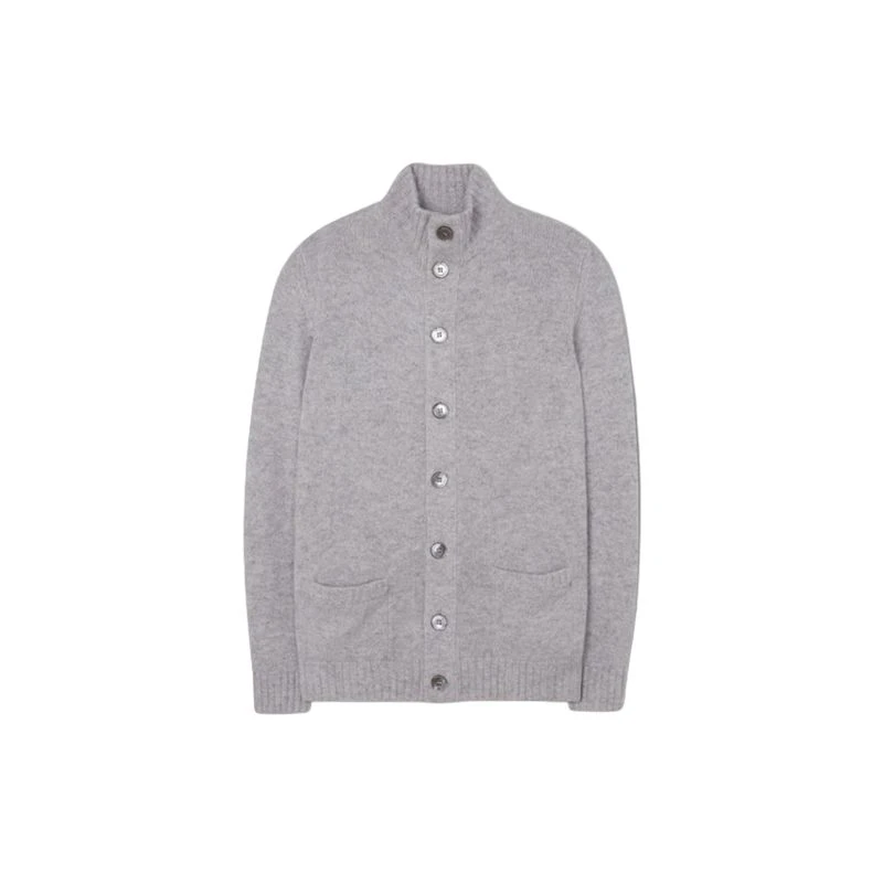 Ärmelloser Herren-Cardigan aus Wolle