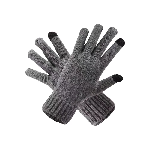 Fingerlose Handschuhe aus Possum-Merinowolle