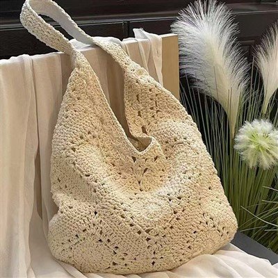 Luxuswoll -Stricktasche