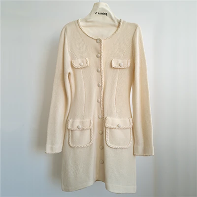 Merino-Strickkleid