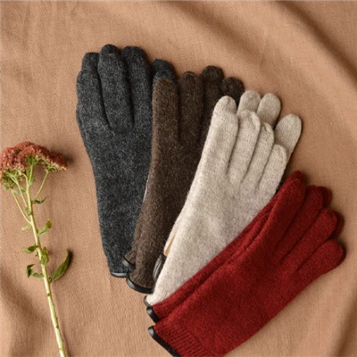Handschuhe aus Merinowolle
