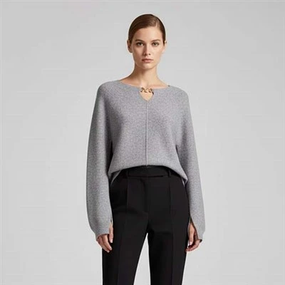 Rollkragenpullover aus Merinowolle