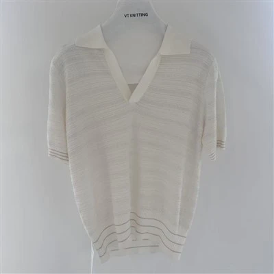 Modernistische Damen -Designer -Strick -Tops