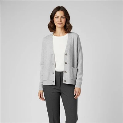 Strickjacke aus echter Wolle