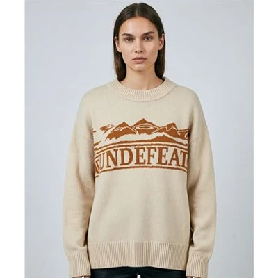 Gerippter Pullover Damen