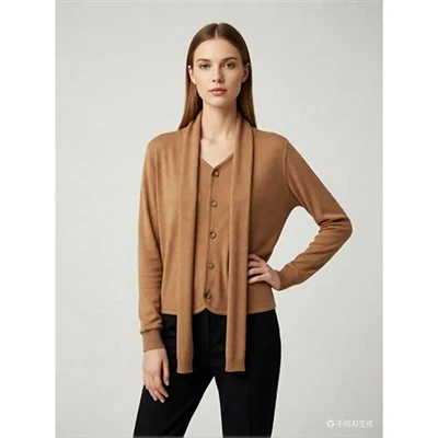 Basic-Strickoberteile aus Kaschmirmischung für Damen