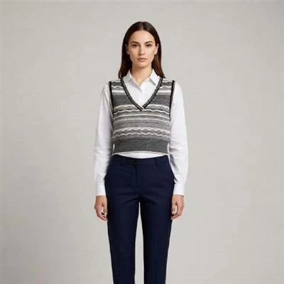Slim-passende Designer-Strickoberteile für Damen