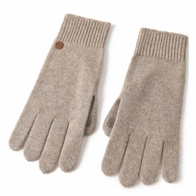 Wollstrickhandschuhe