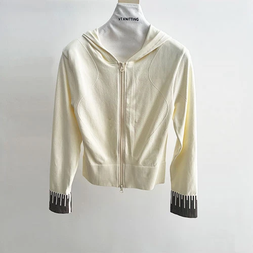 Woll -Outdoor -Strickjacke für Damen